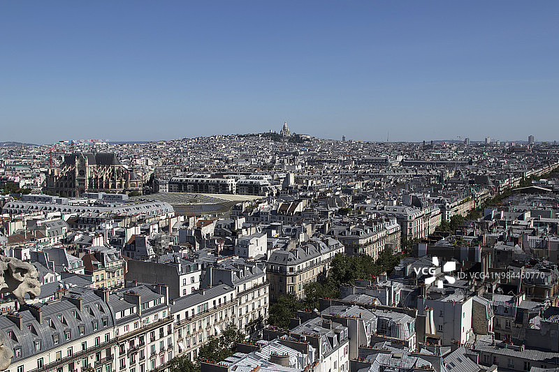 巴黎天际线图片素材