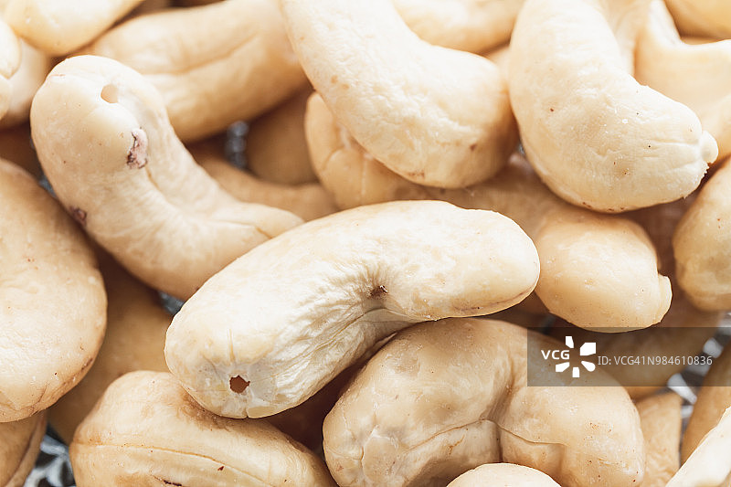 腰果特写图片素材