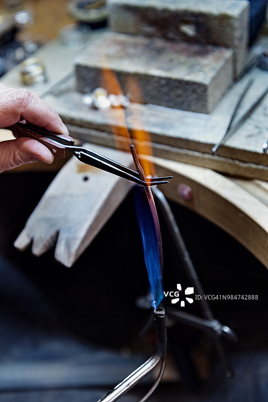 专业金匠工作图片素材