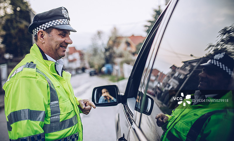 交通拦截图片素材