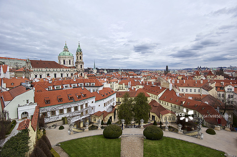 布拉格小城区马拉斯特拉纳图片素材