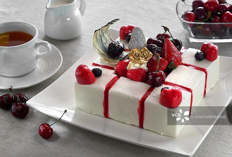 水果蛋糕图片素材