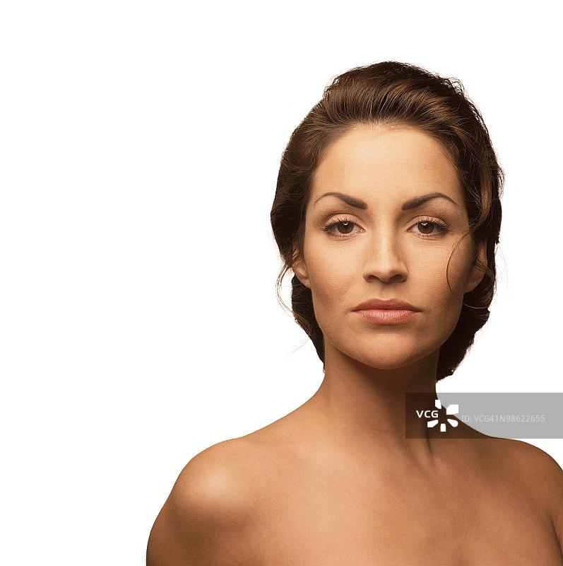 裸肩女人图片素材