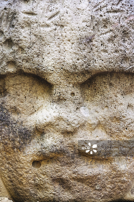 奥尔梅克头图片素材