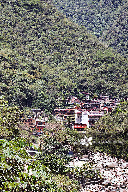 秘鲁库斯科的温泉镇图片素材