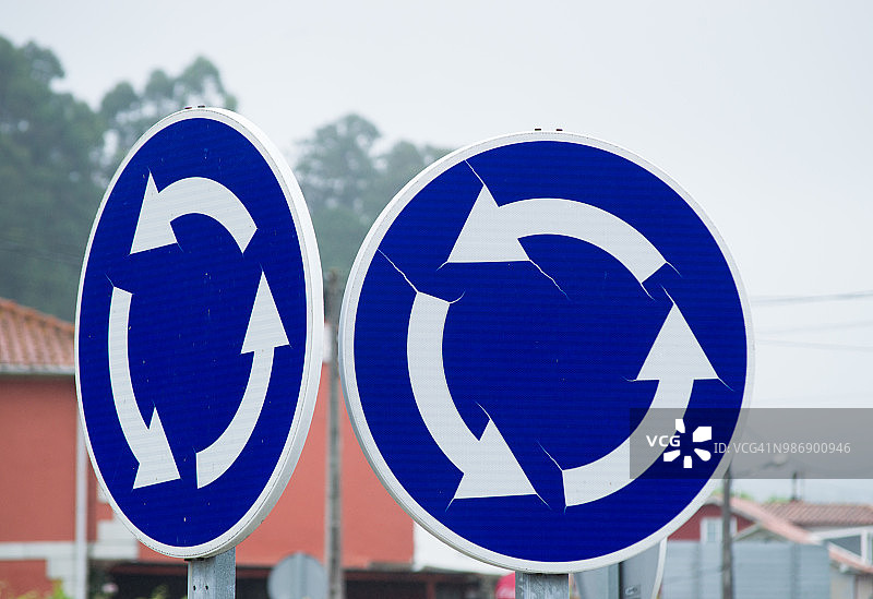 环岛标志图片素材