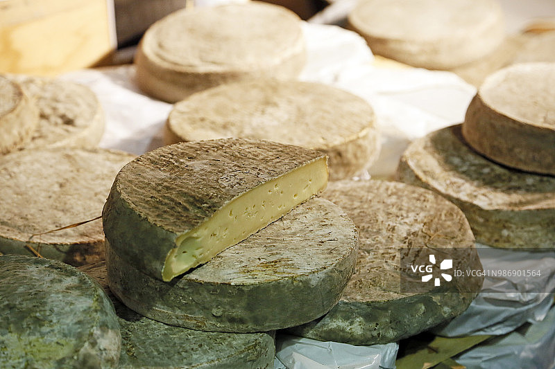 塞纳河和马恩河：库洛米耶奶酪与圣内克泰尔奶酪图片素材