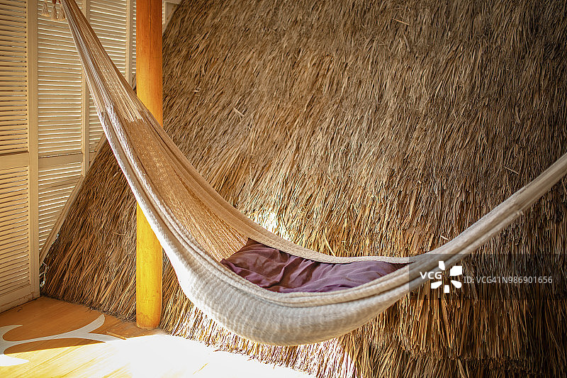 吊床和房间图片素材