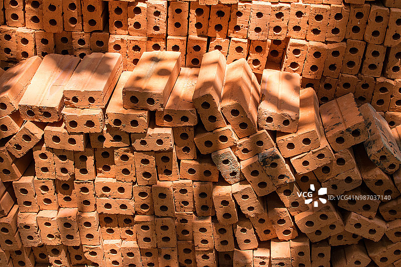 建筑用红砖图片素材