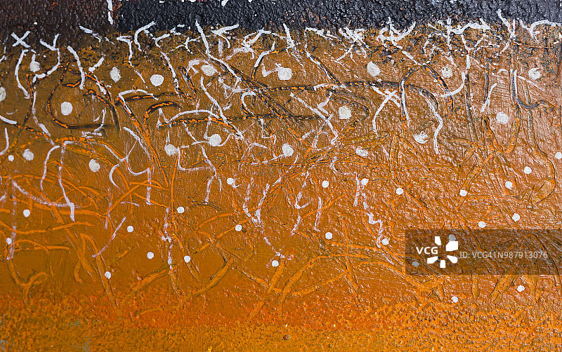 橙色油漆背景图片素材