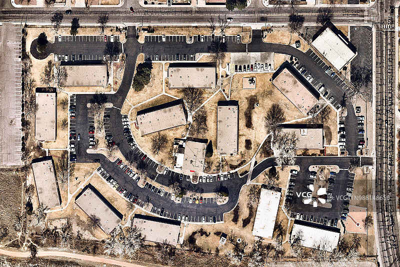 美国科罗拉多州普韦布洛的住宅图片素材