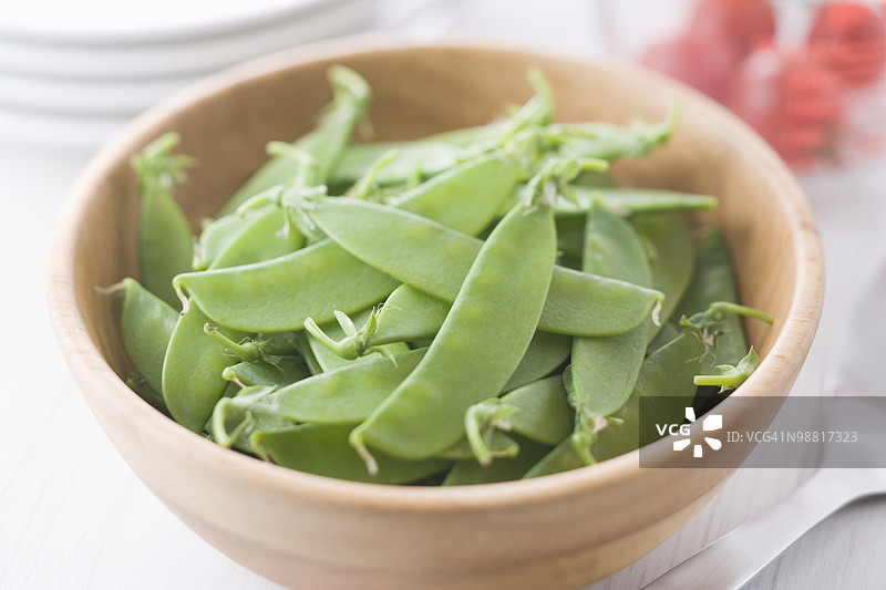 碗中的雪豆图片素材