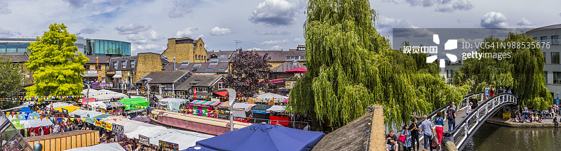 卡姆登镇卡姆登水闸市场景观图片素材