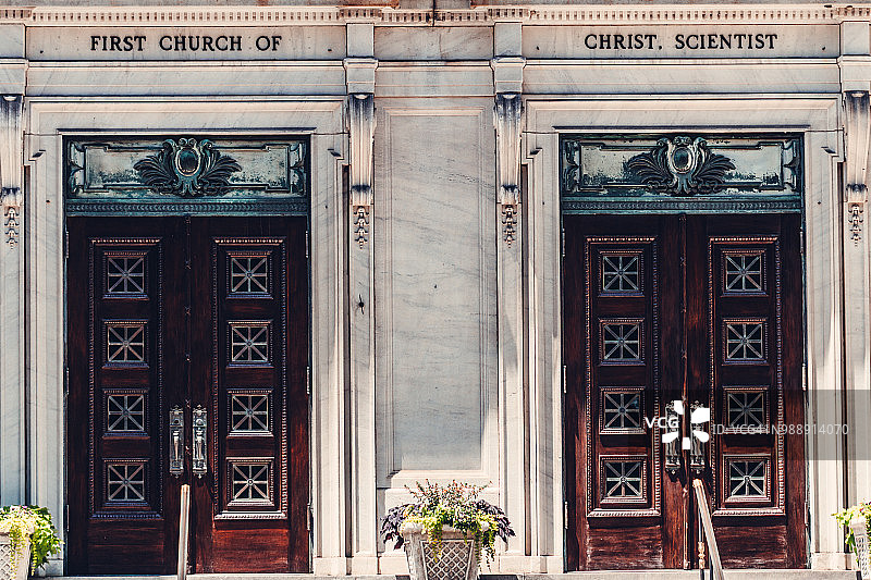 基督科学教会第一教堂图片素材