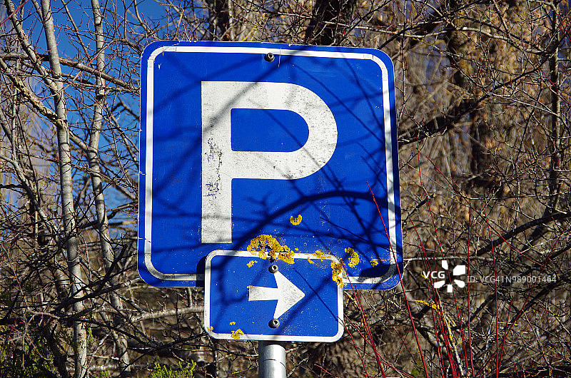 停车标志图片素材