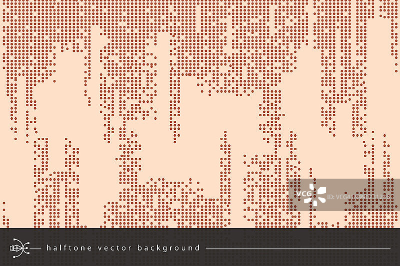 抽象的半色调点背景图片素材