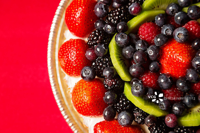 浆果馅饼图片素材