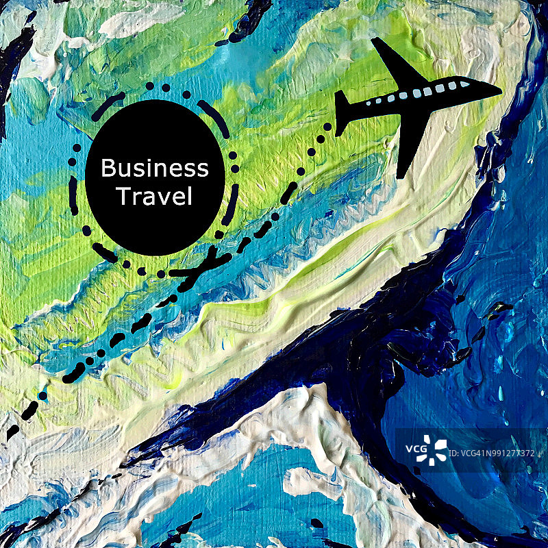全球商务旅行排版图片素材