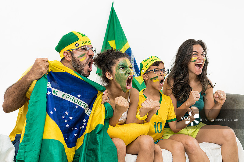 巴西支持者图片素材
