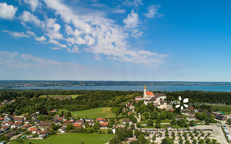 德国巴伐利亚安德克斯修道院图片素材