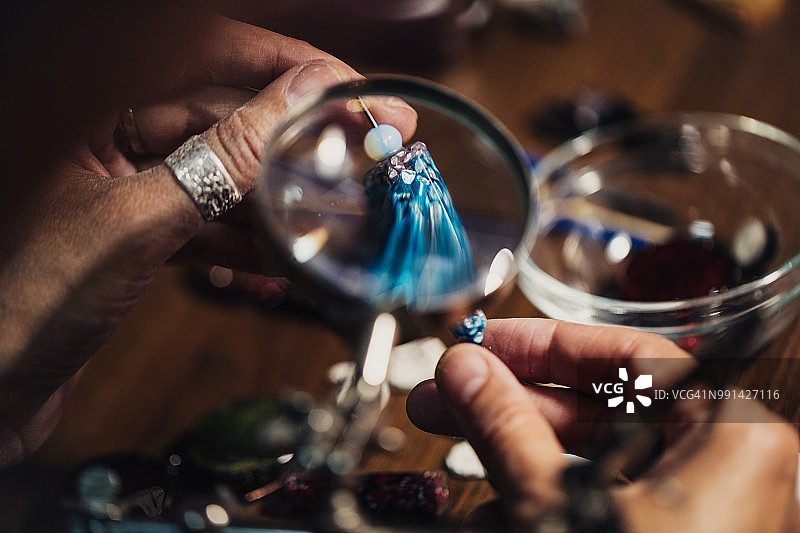 手工珠宝制作图片素材