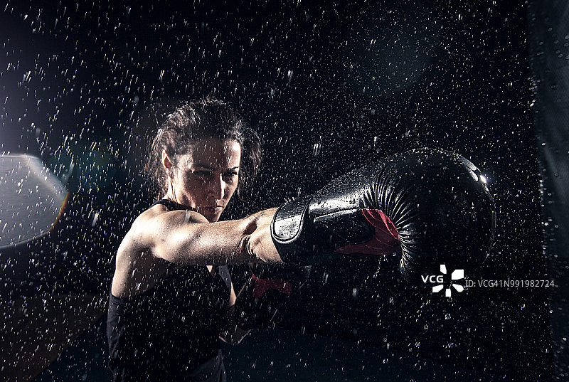 拳击力量图片素材