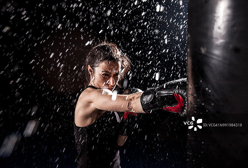 拳击力量图片素材