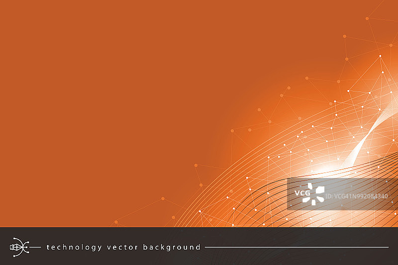 抽象的技术背景图片素材