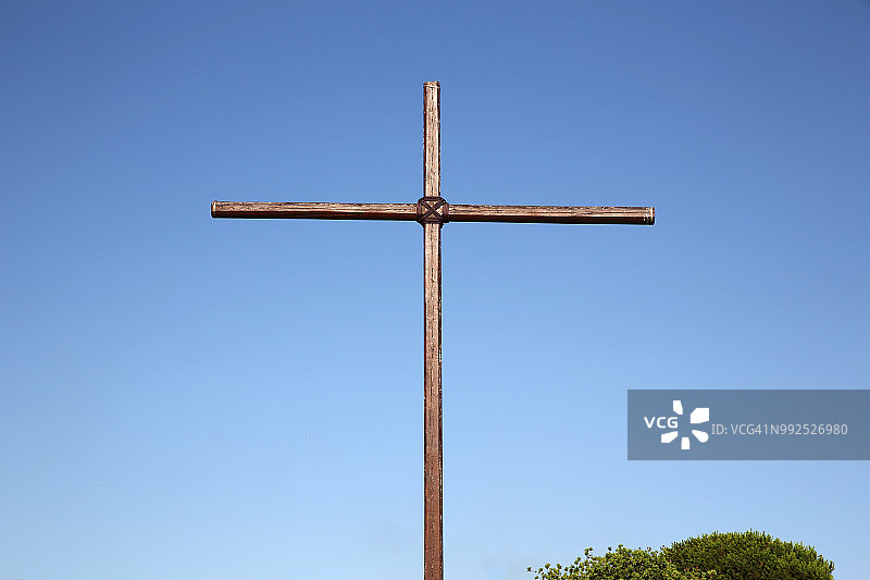 意大利的天主教十字架图片素材