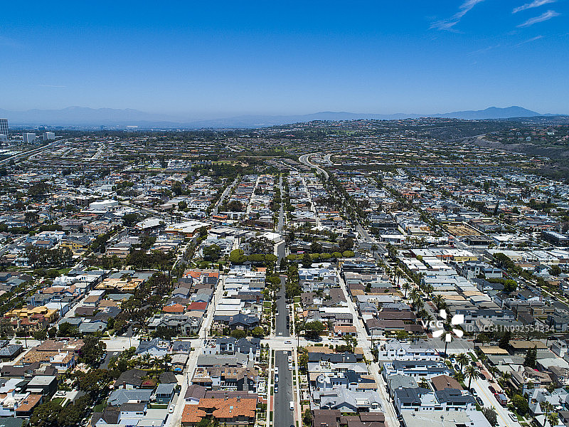 加利福尼亚州橙县的沿海社区图片素材