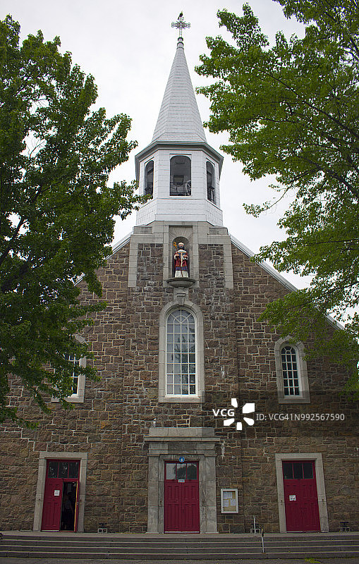 魁北克省圣埃利德卡克斯顿教堂图片素材