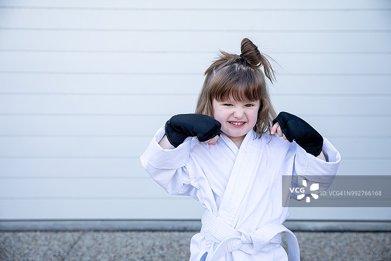 空手道儿童图片素材
