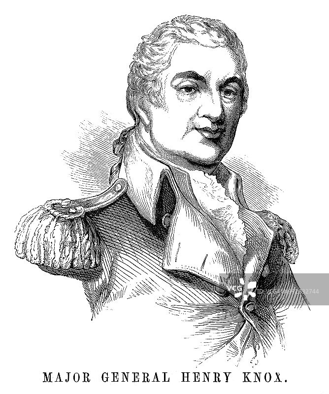 亨利·诺克斯少将图片素材