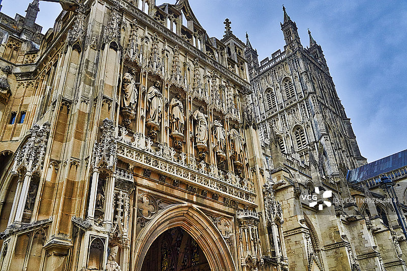 英格兰格洛斯特大教堂图片素材