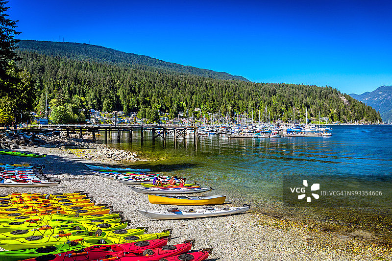 深湾全景公园图片素材