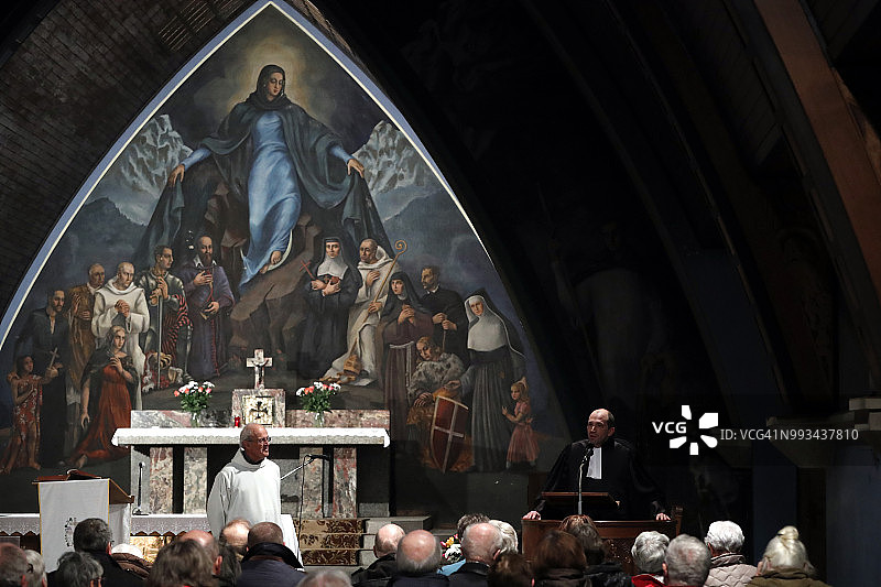 基督徒合一祈祷周：天主教神父和新教牧师的普世服务图片素材