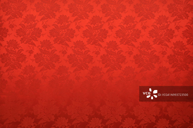 红色华丽的挂毯图案图片素材