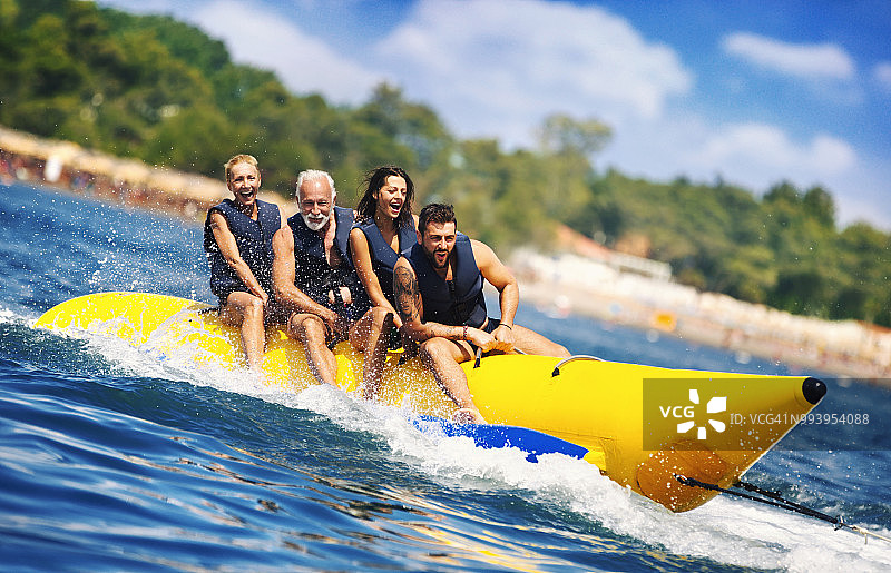 香蕉船乐趣图片素材