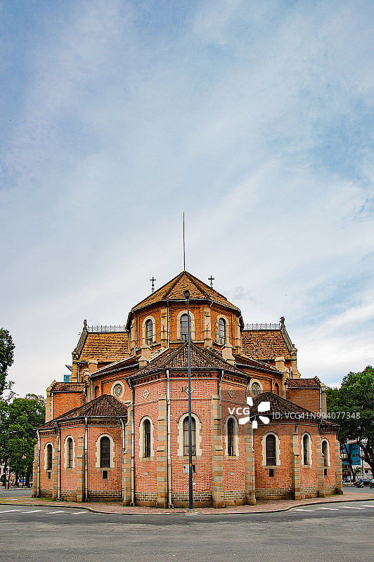 西贡圣母无染原罪圣殿主教座堂图片素材