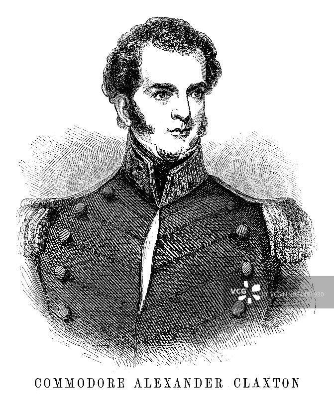 亚历山大·克拉克斯顿准将图片素材