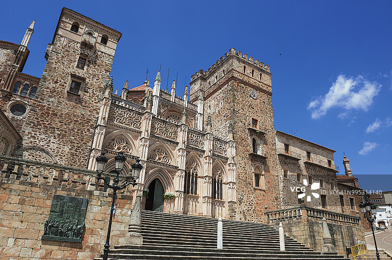 瓜达卢佩圣玛丽亚修道院教堂图片素材