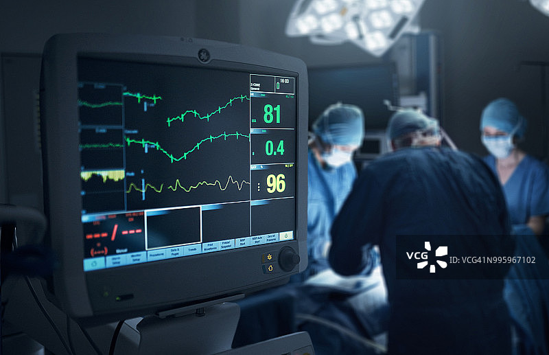 密切监测患者的健康状况图片素材