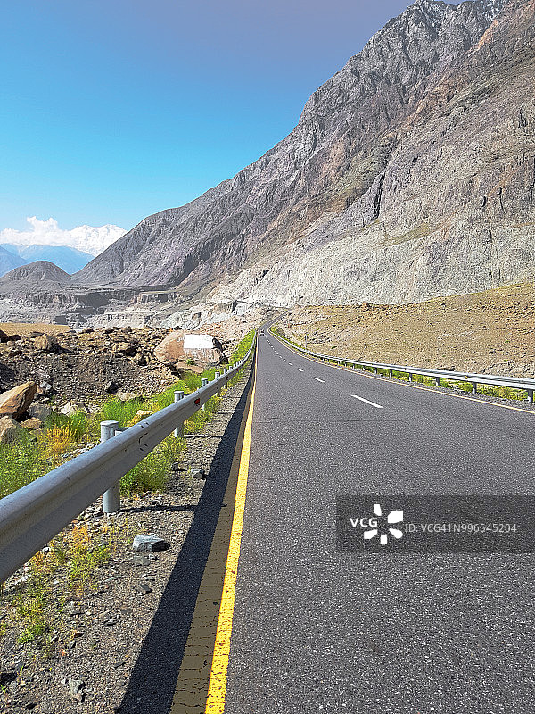 喀喇昆仑公路（KKH或丝绸之路）图片素材