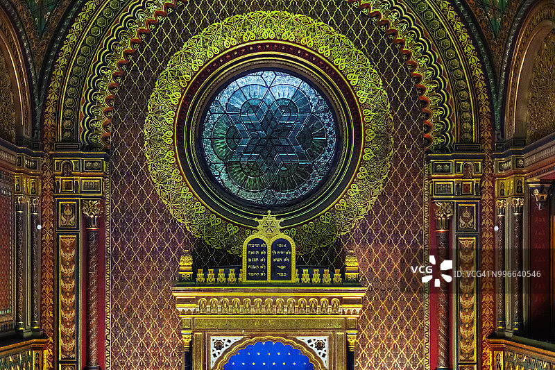 布拉格西班牙犹太会堂图片素材