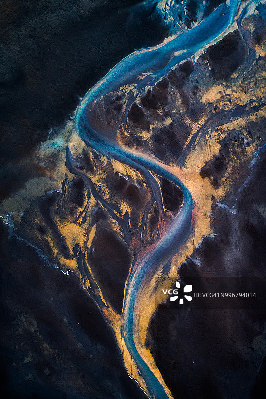 冰岛冰川图片素材