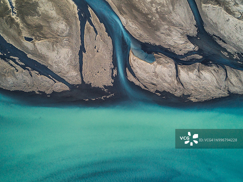 冰岛的索尔索河图片素材