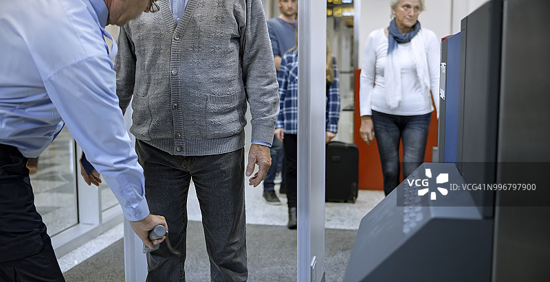 机场安检图片素材