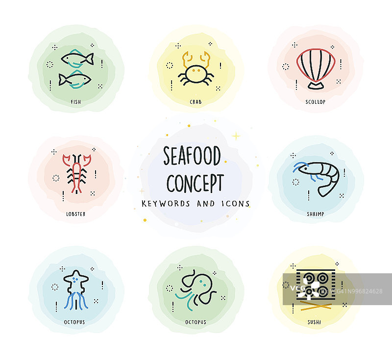 海鲜概念图片素材