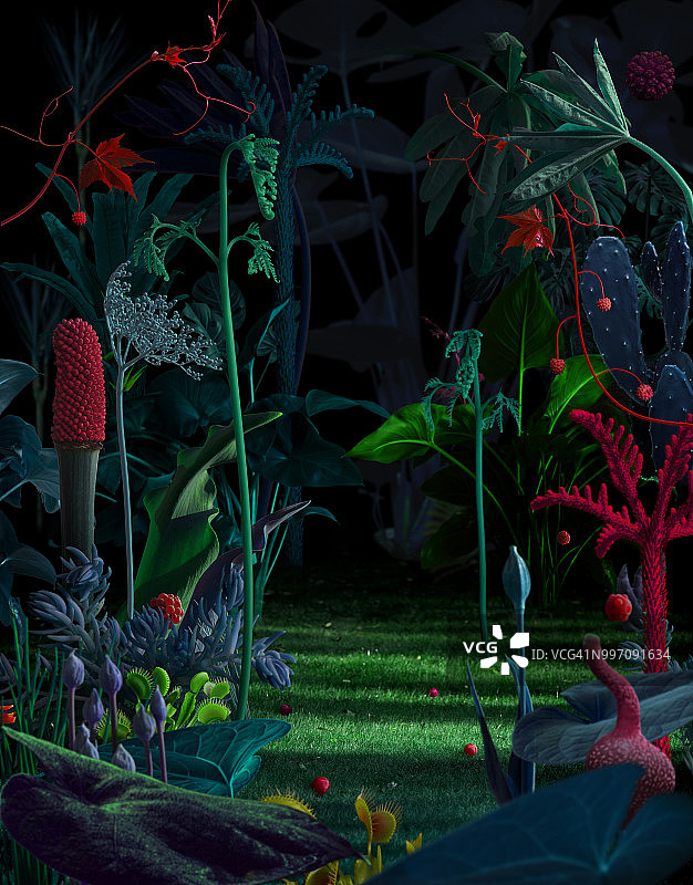 抽象奇幻自然背景图片素材