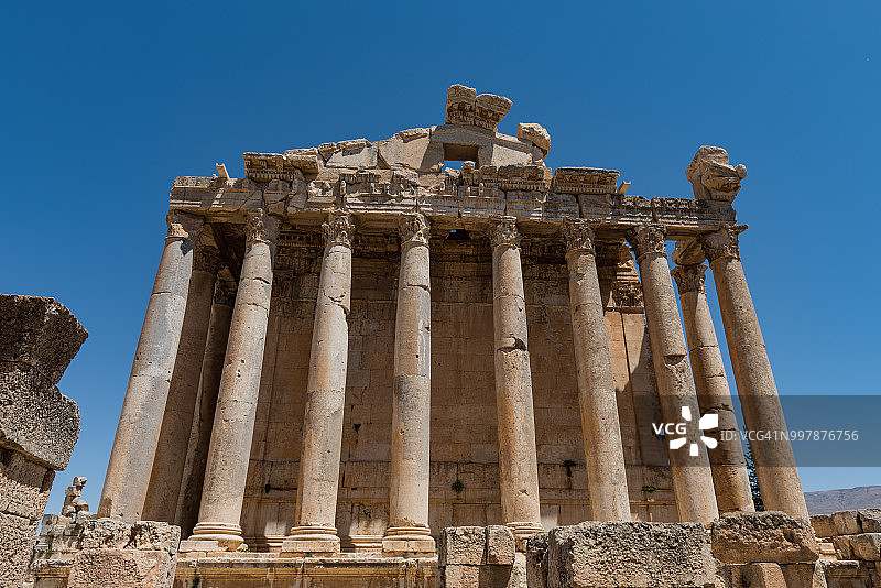 巴尔贝克酒神庙图片素材
